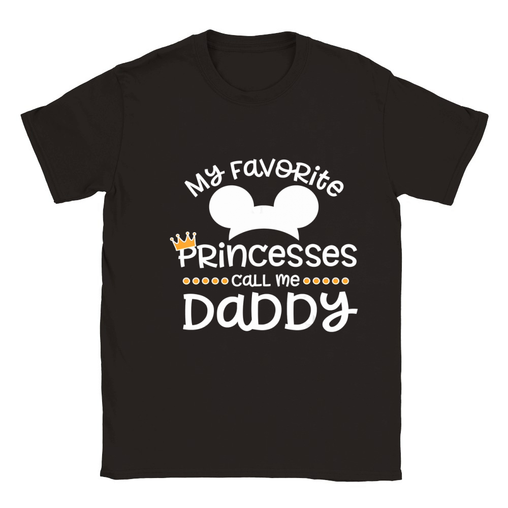 Father's Day Gift, My Favorite Princess Calls Me Daddy T-Shirt Classic Kids Crewneck T-shirt