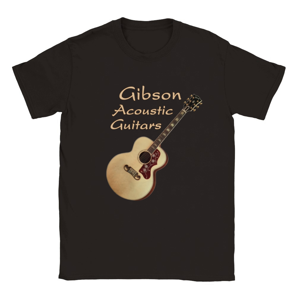 gibson acoustic T shirt Classic Kids Crewneck T-shirt