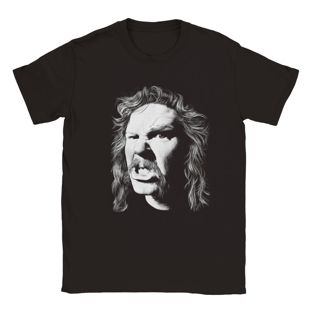 James Hetfield Bold Art Classic Kids Crewneck T-shirt