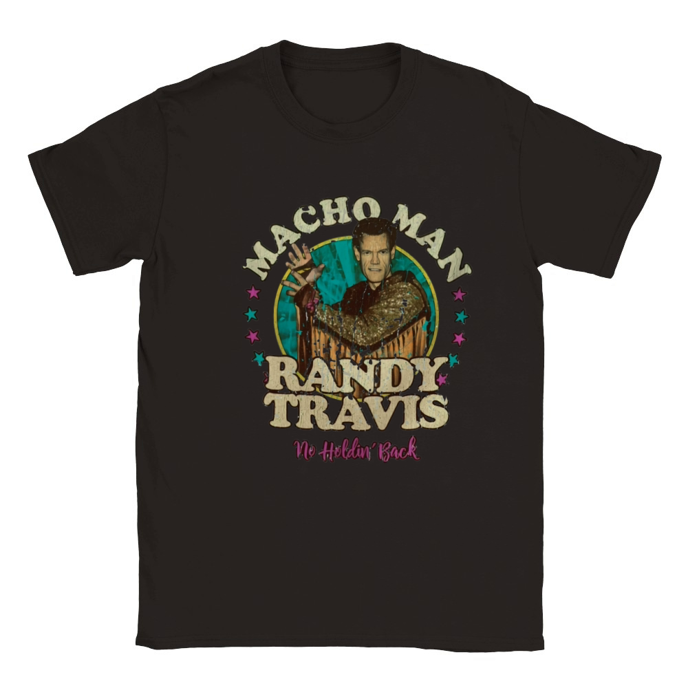 Macho Man Randy Travis Classic Kids Crewneck T-shirt