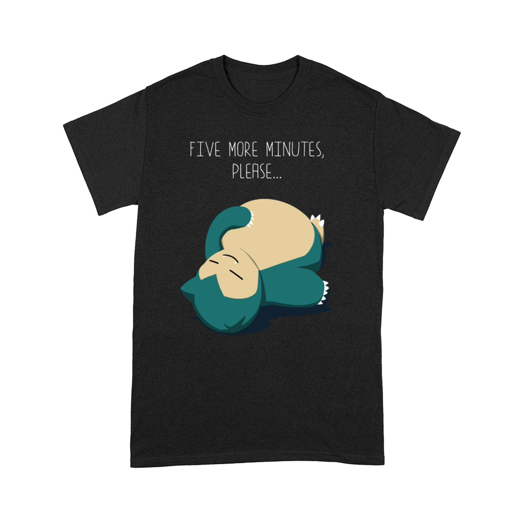Snorlax Five More Minutes Please Men's Comfort T-shirt