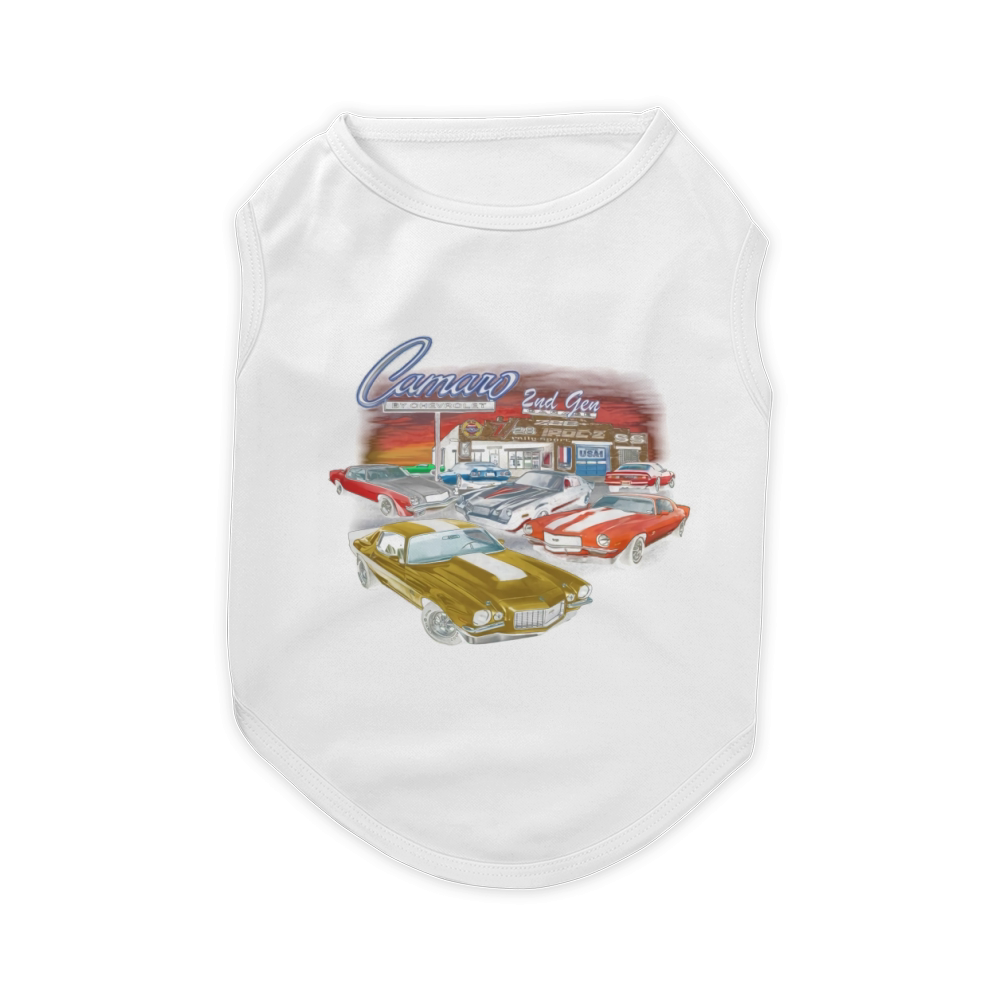 70 81 2ND GEN CAMARO T-SHIRT Pet T-Shirt