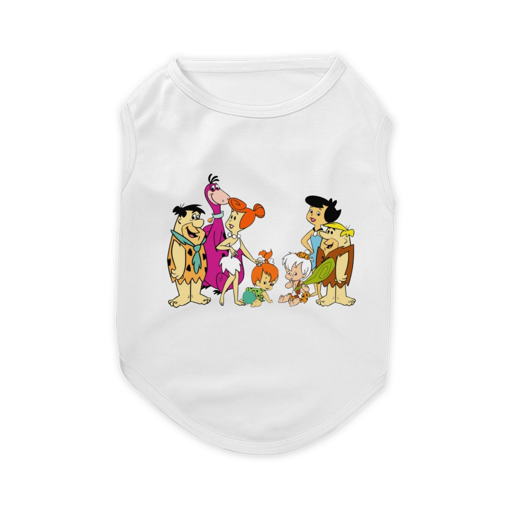 all familly Fred Flintstone T-Shirt Pet T-Shirt