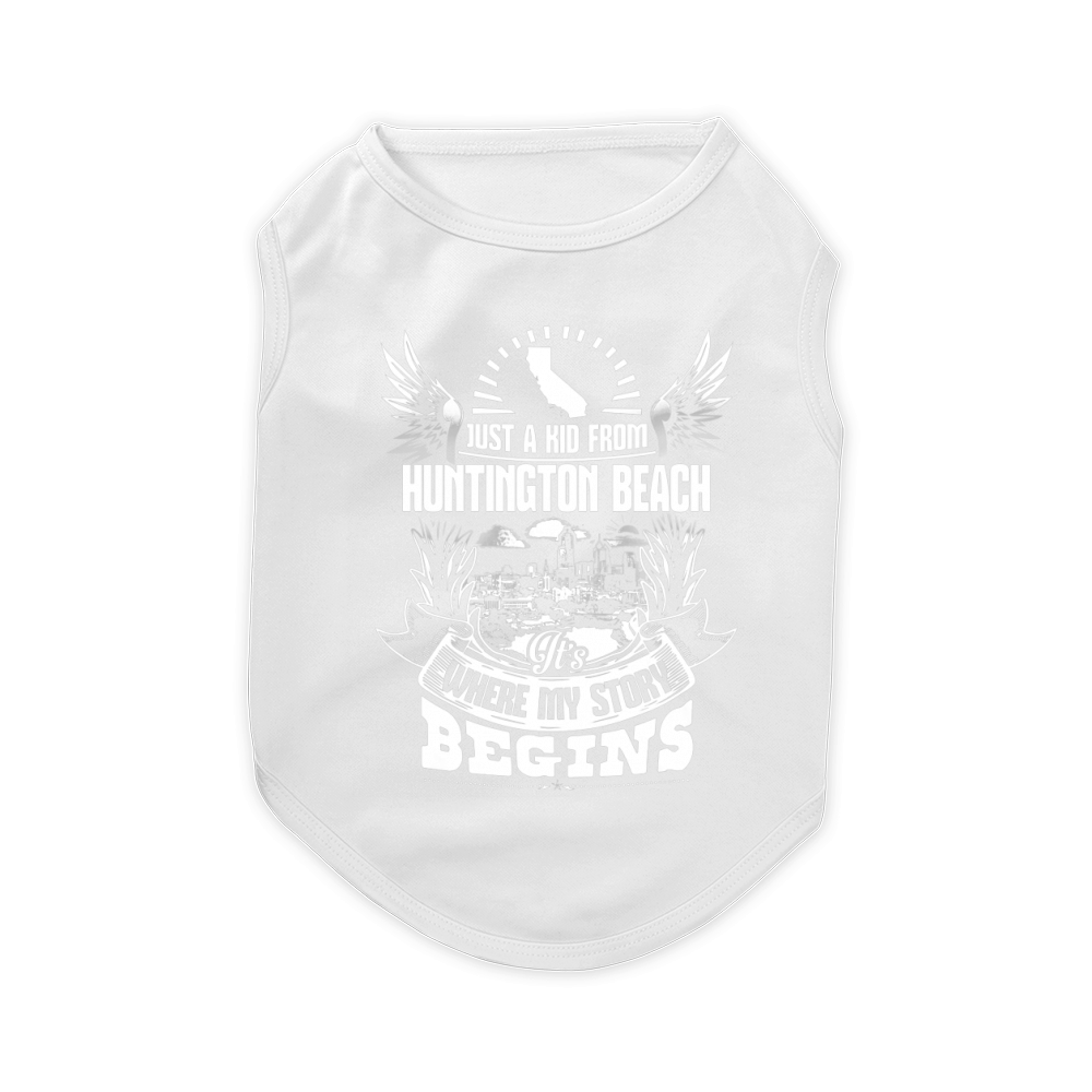 HUNTINGTON BEACH Pet T-Shirt