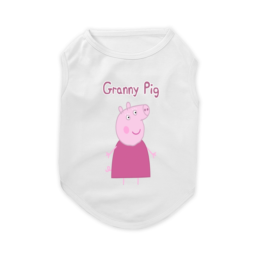 peppa pig granny pig Pet T-Shirt