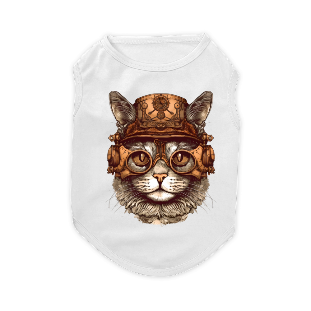 Steampunk Cat Pet T-Shirt