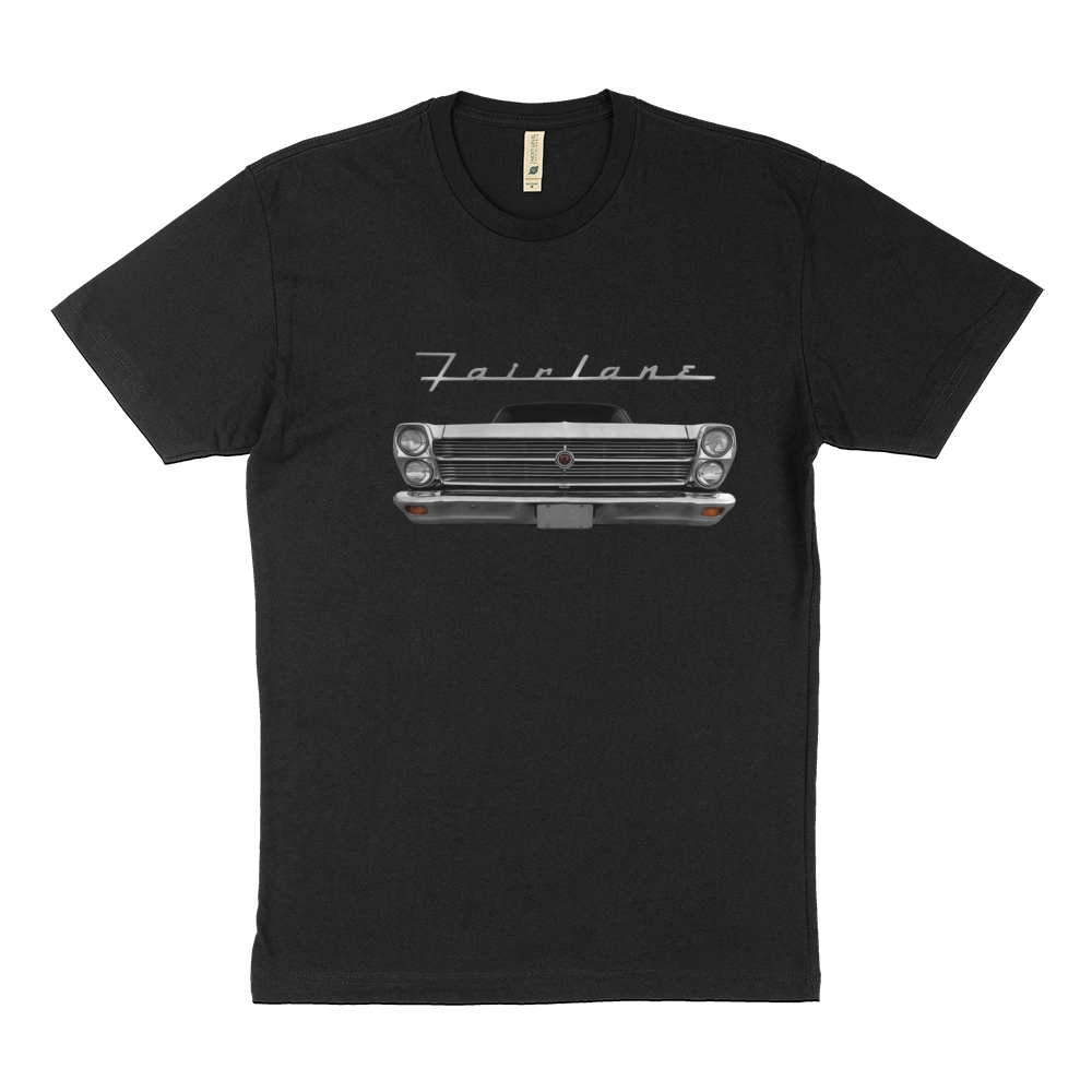 1966 Fairlane Two Side White Sustainable T-Shirt