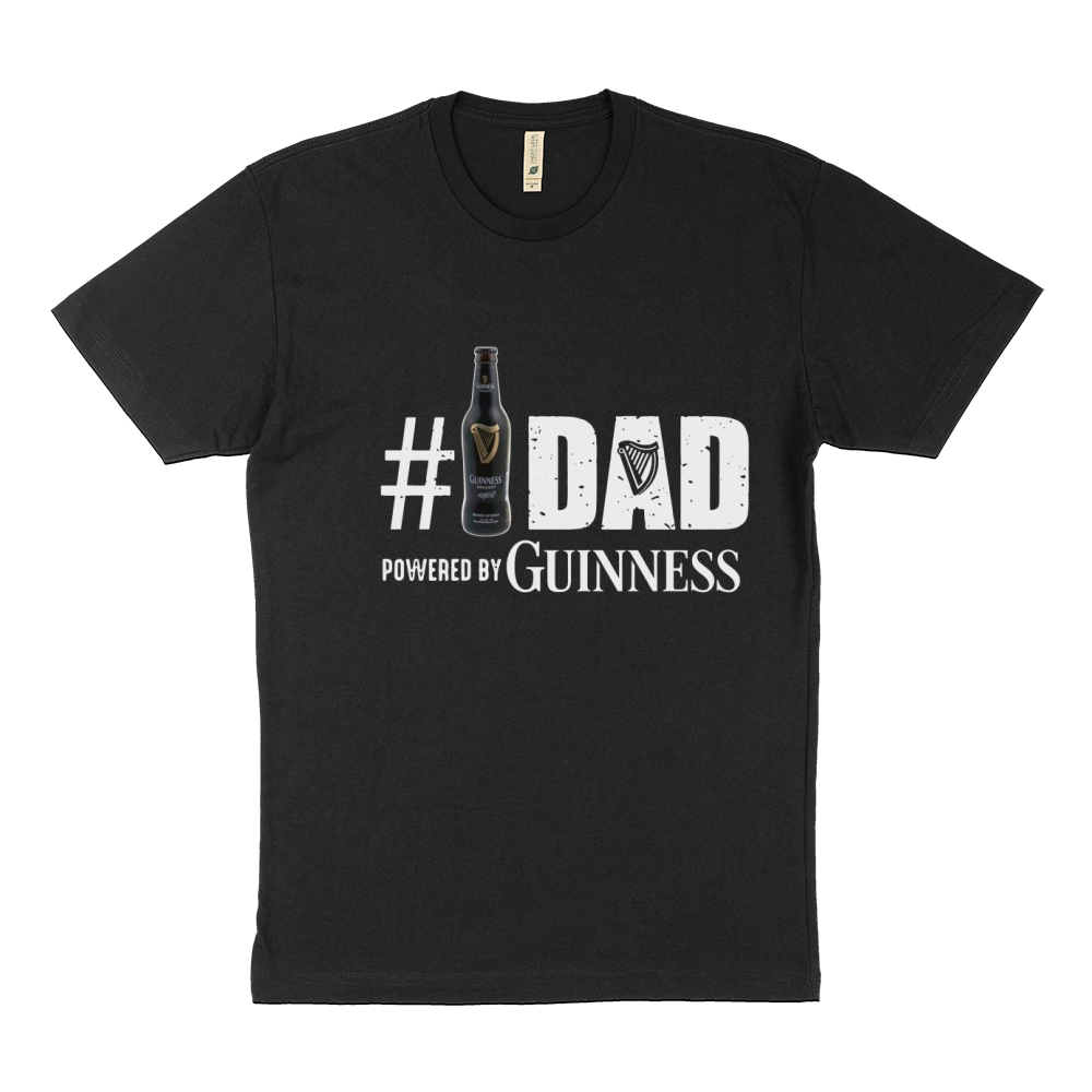 Dad powered by Guinness - Baby Onesie Sustainable T-Shirt