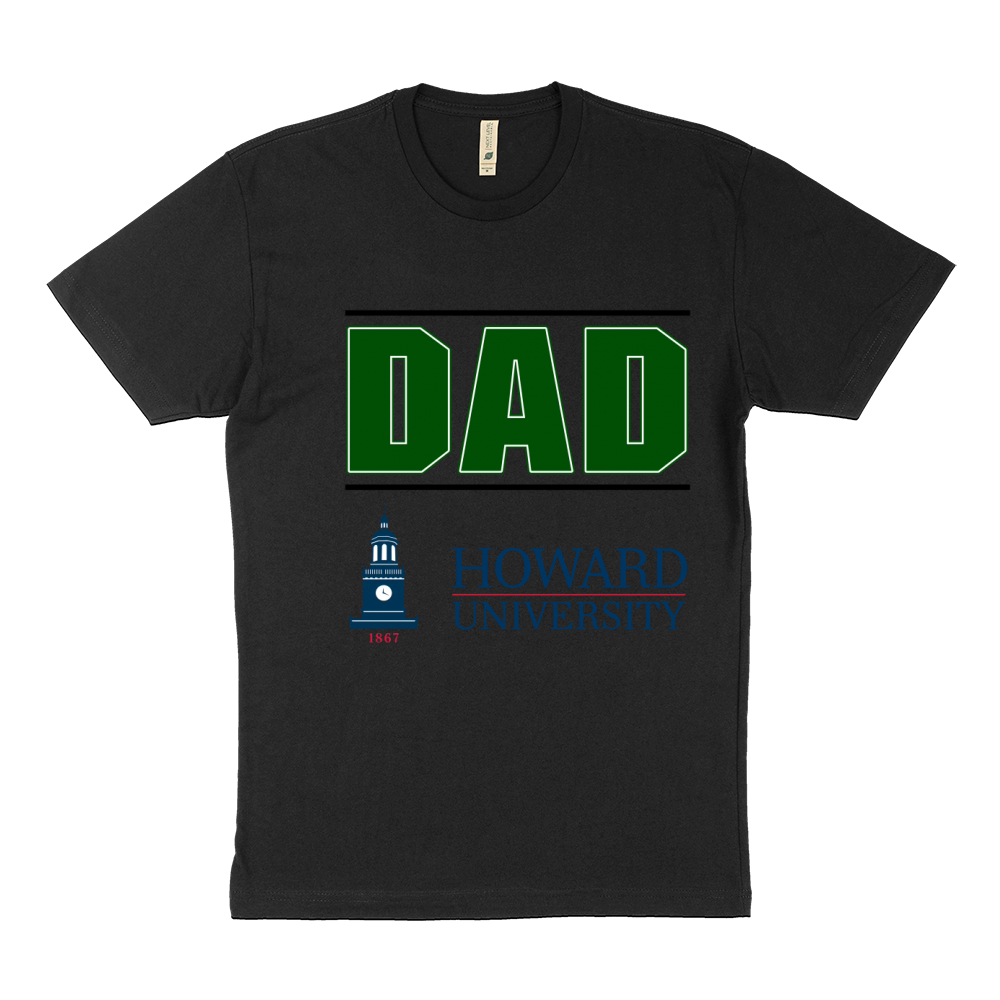 Howard University Proud Dad Parents Day 2020 Sustainable T-Shirt