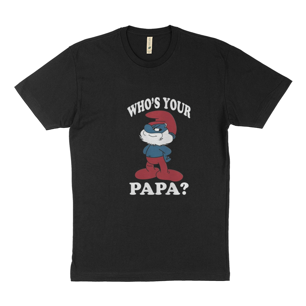 Papa smurf shirt Sustainable T-Shirt