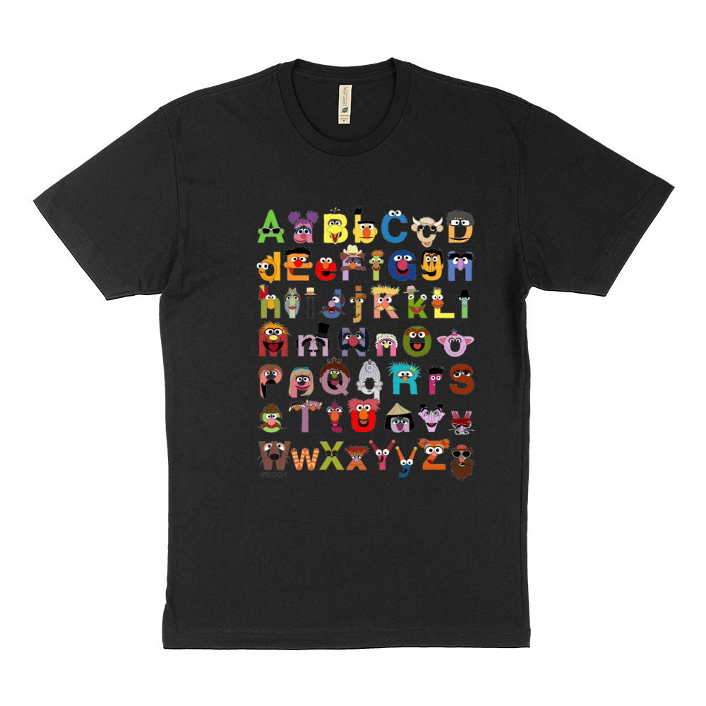 Sesame Street Alphabet Sustainable T-Shirt