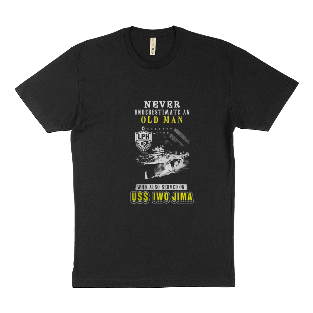 USS Iwo Jima (LPH-2) Tshirt Sustainable T-Shirt