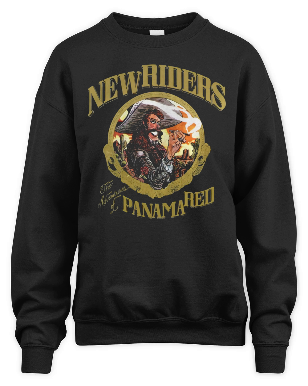 Adventures of Panama Red Tshirt Unisex Premium Crewneck Sweatshirt