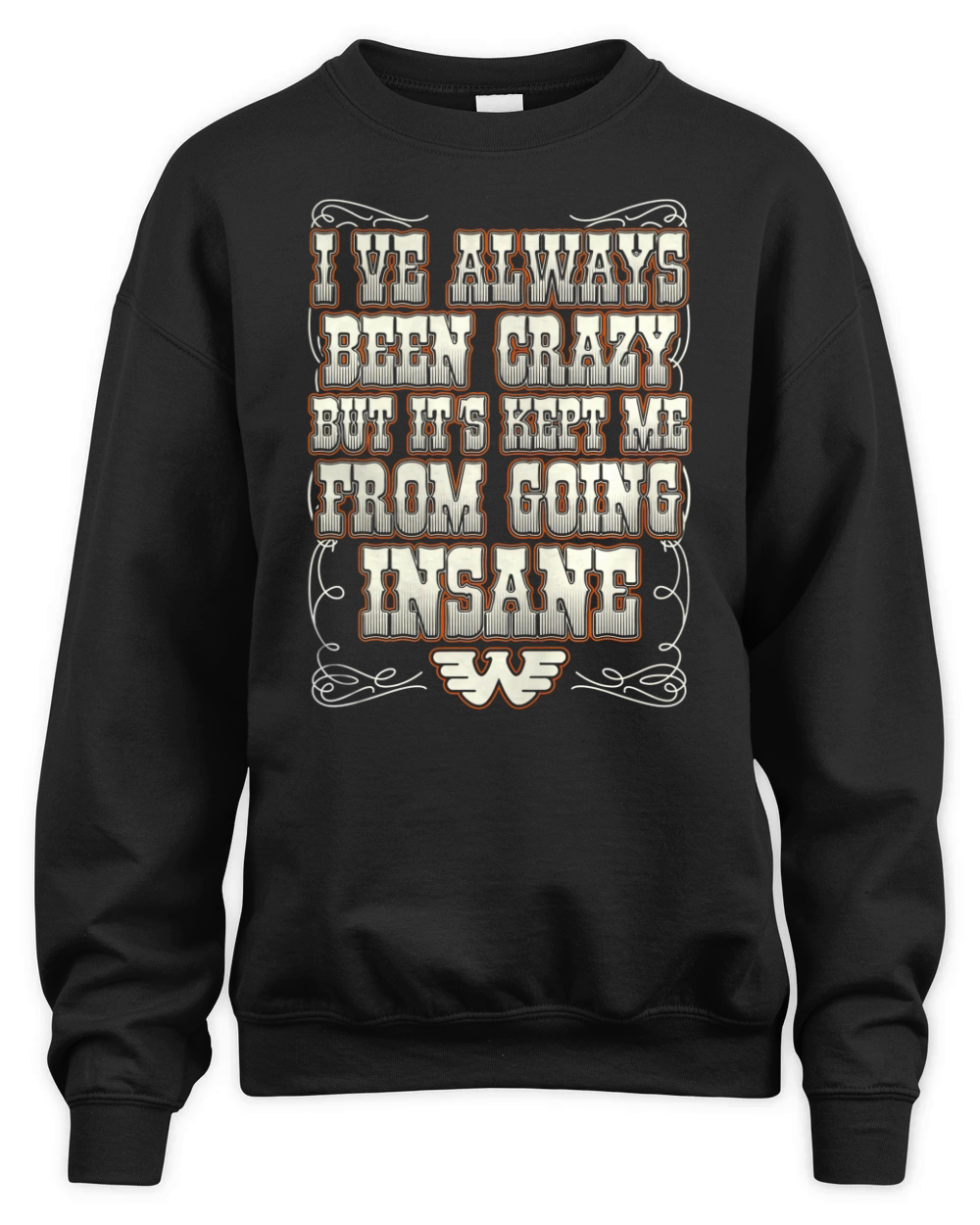 Waylon Jennings - I've always been crazy Unisex Premium Crewneck Sweatshirt
