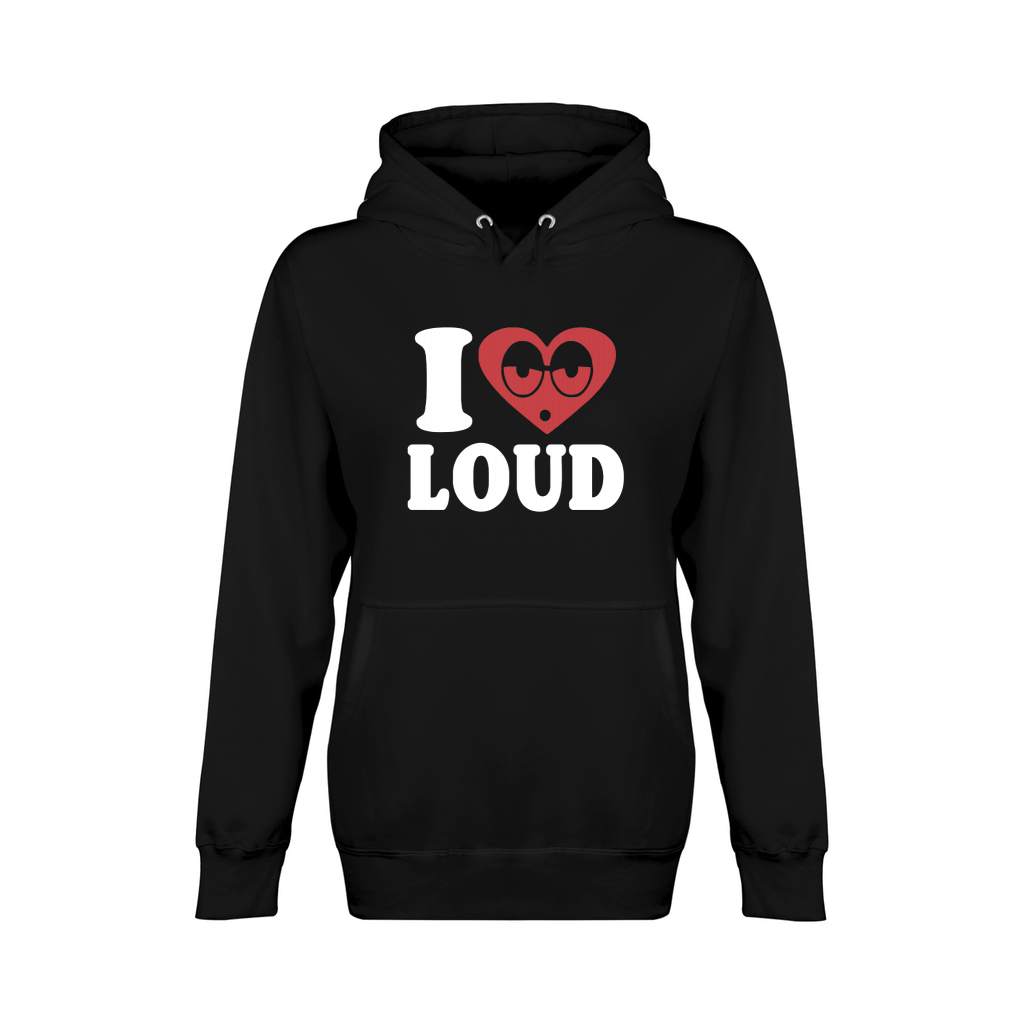 I Love Loud Men's Unisex Premium Pullover Hoodie
