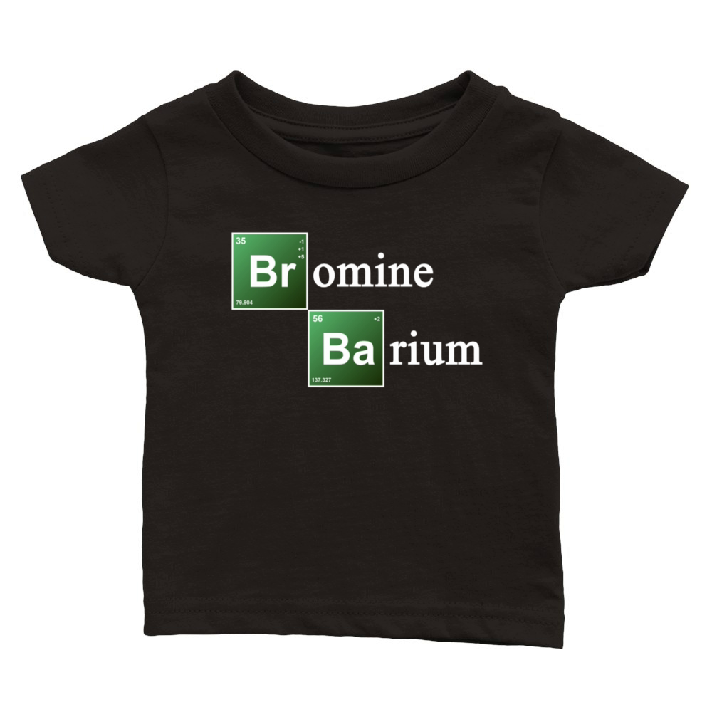 Bromine and Barium TShirts  Mens TShirtNWSXSWU Classic Baby Crewneck T-shirt