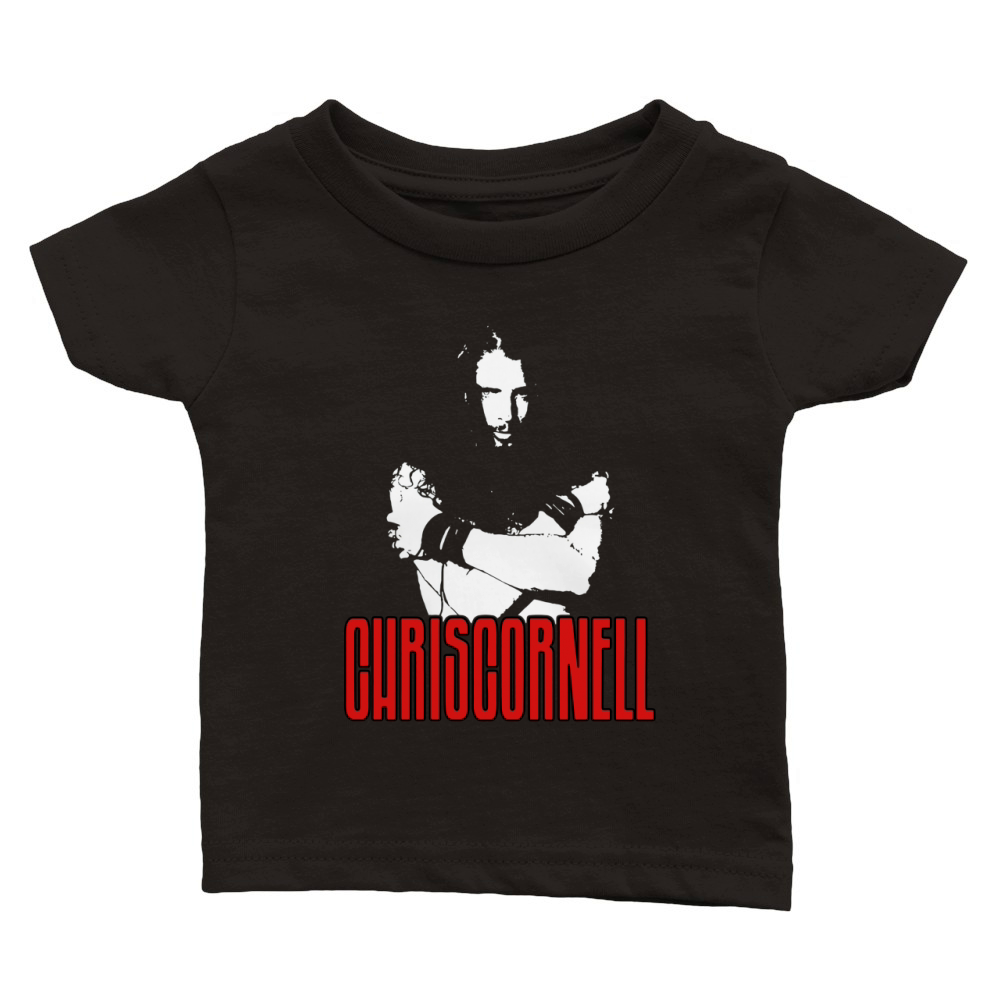 Chris Cornell Tshirt Classic Baby Crewneck T-shirt