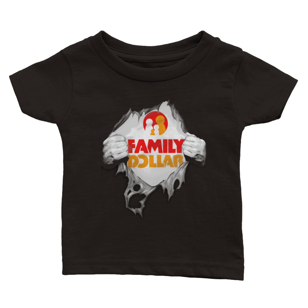 Family Dollar Classic Baby Crewneck T-shirt