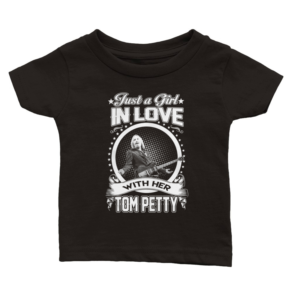 Just a Girl in love with her Tom Petty Classic Baby Crewneck T-shirt