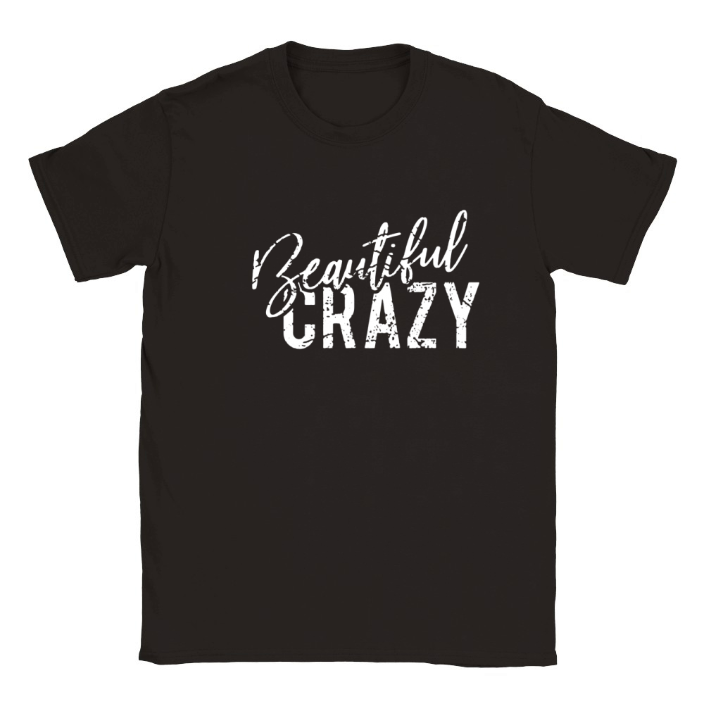 Beautiful Crazy Classic Kids Crewneck T-shirt