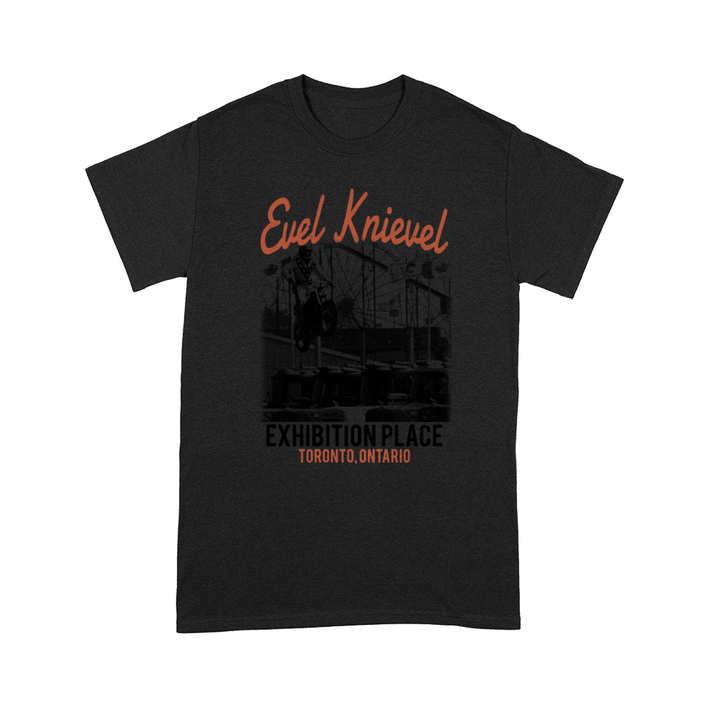Evel Knievel Exhibition Place Comfort T-shirt