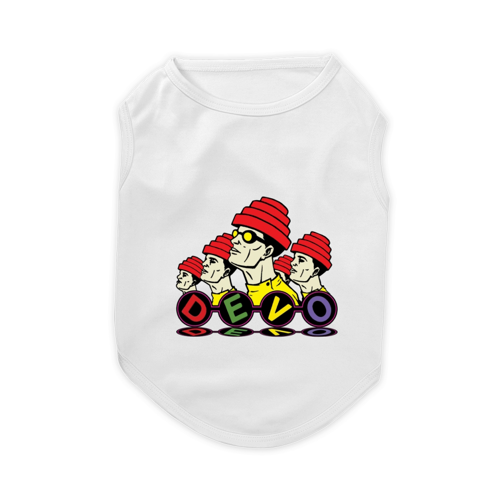 Devo Band Cute Men Music Band Pet T-Shirt