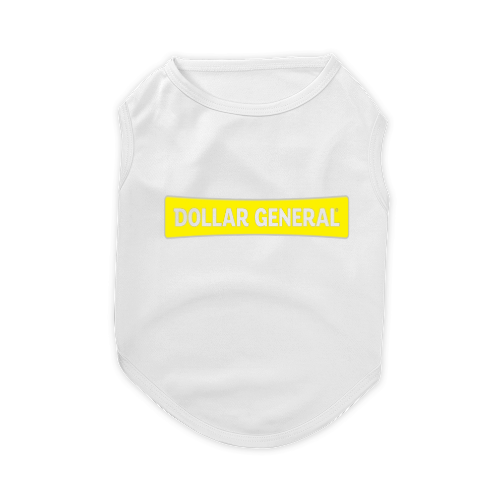 Dollar General Retail Company Logo Pet T-Shirt