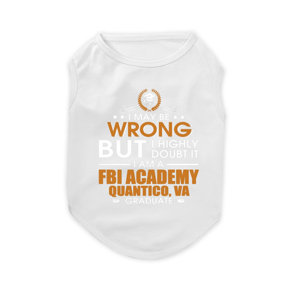 FBI Academy, Quantico, VA Pet T-Shirt