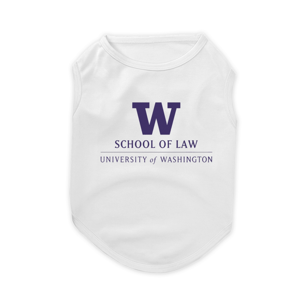 University of Washington School of Law. Pet T-Shirt