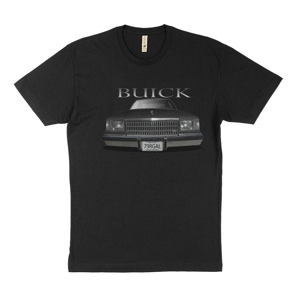 1979 Buick Regal Front Black Sustainable T-Shirt