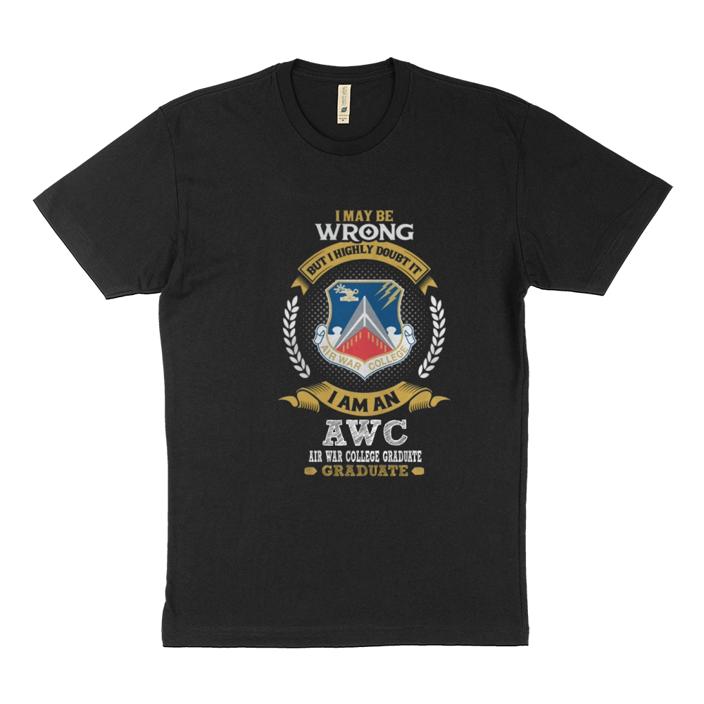 AIR WAR COLLEGE GRADUATE 2017 Sustainable T-Shirt