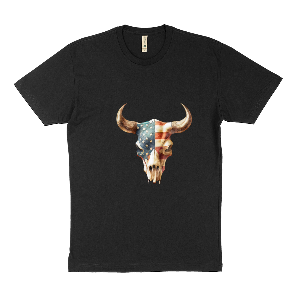 Cow Skull Gift Sustainable T-Shirt