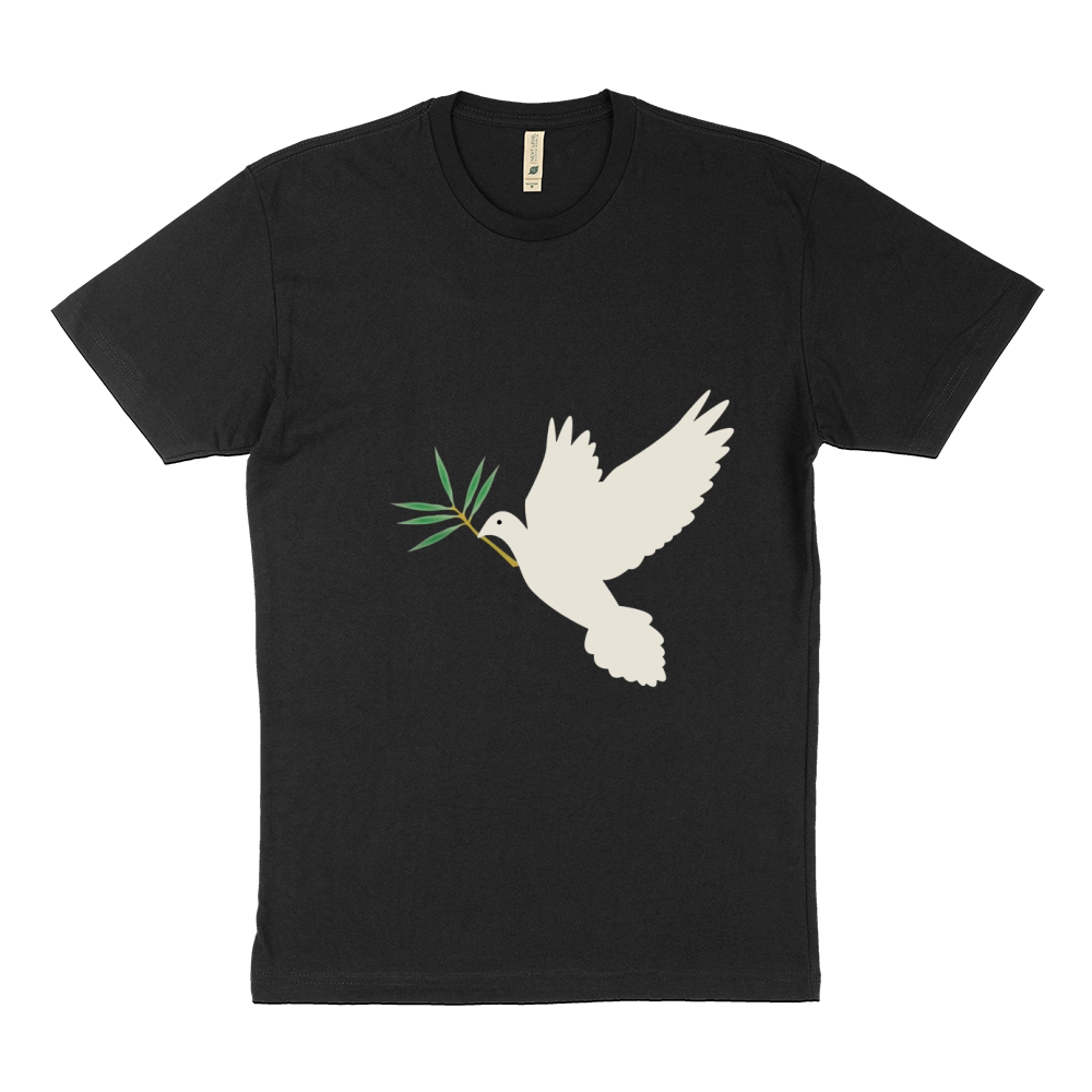 Dove with Olive Branch Sustainable T-Shirt