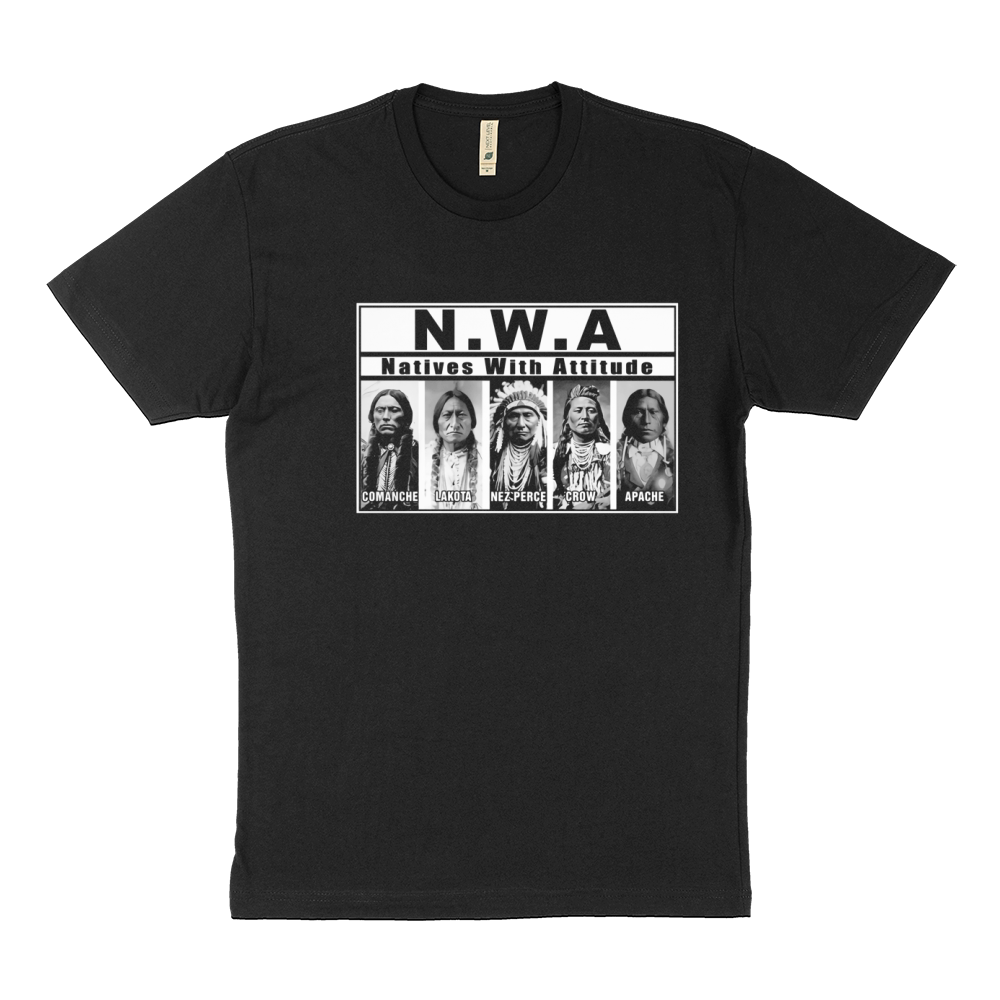 NATIVES WITH ATTITUDE Sustainable T-Shirt