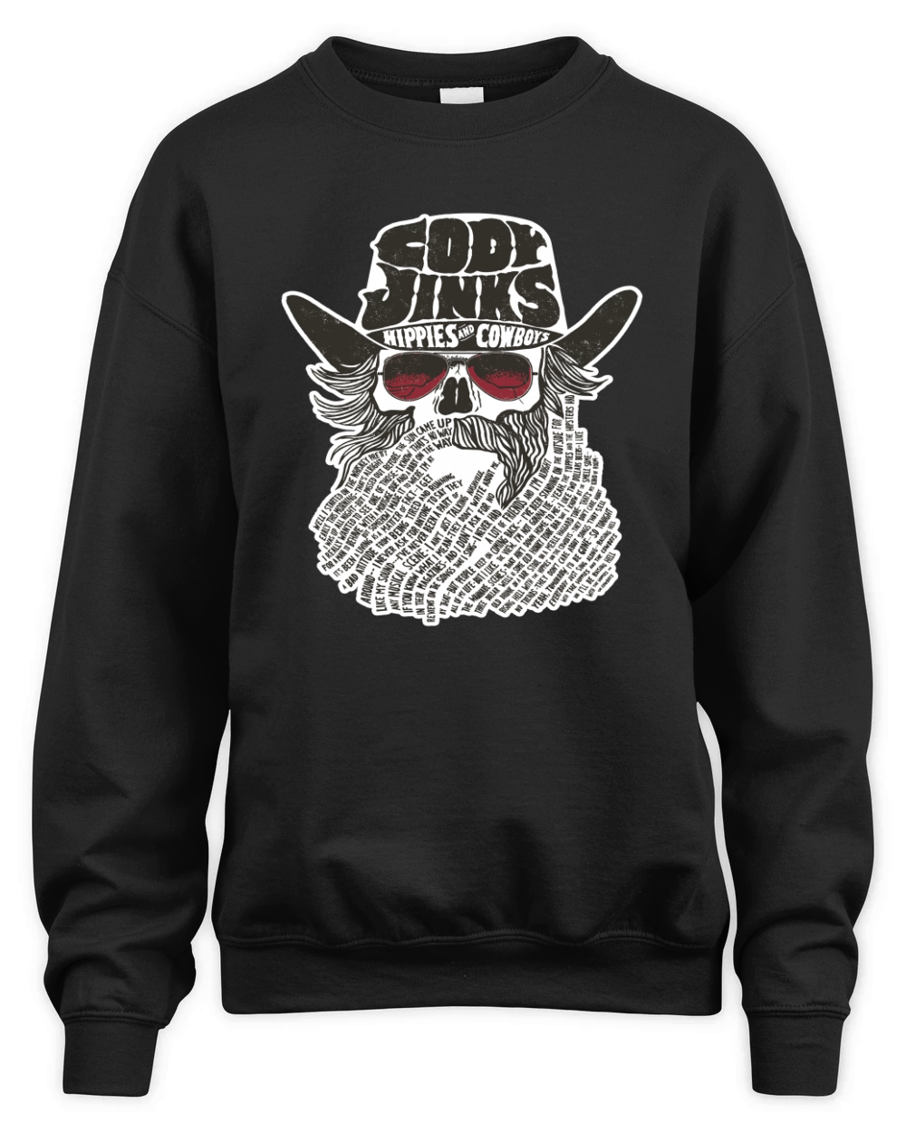 Cody Jinks Hippies And Cowboys Unisex Premium Crewneck Sweatshirt