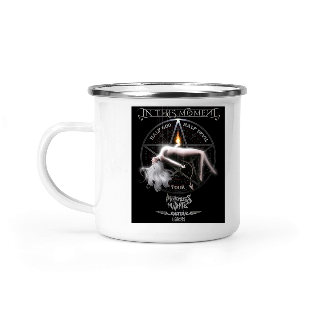 in this moment half god half devil US tour 2017 T-Shirt Camping Mug