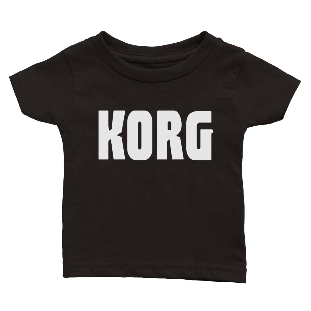 KORG neu - Mens Premium T-Shirt Classic Baby Crewneck T-shirt