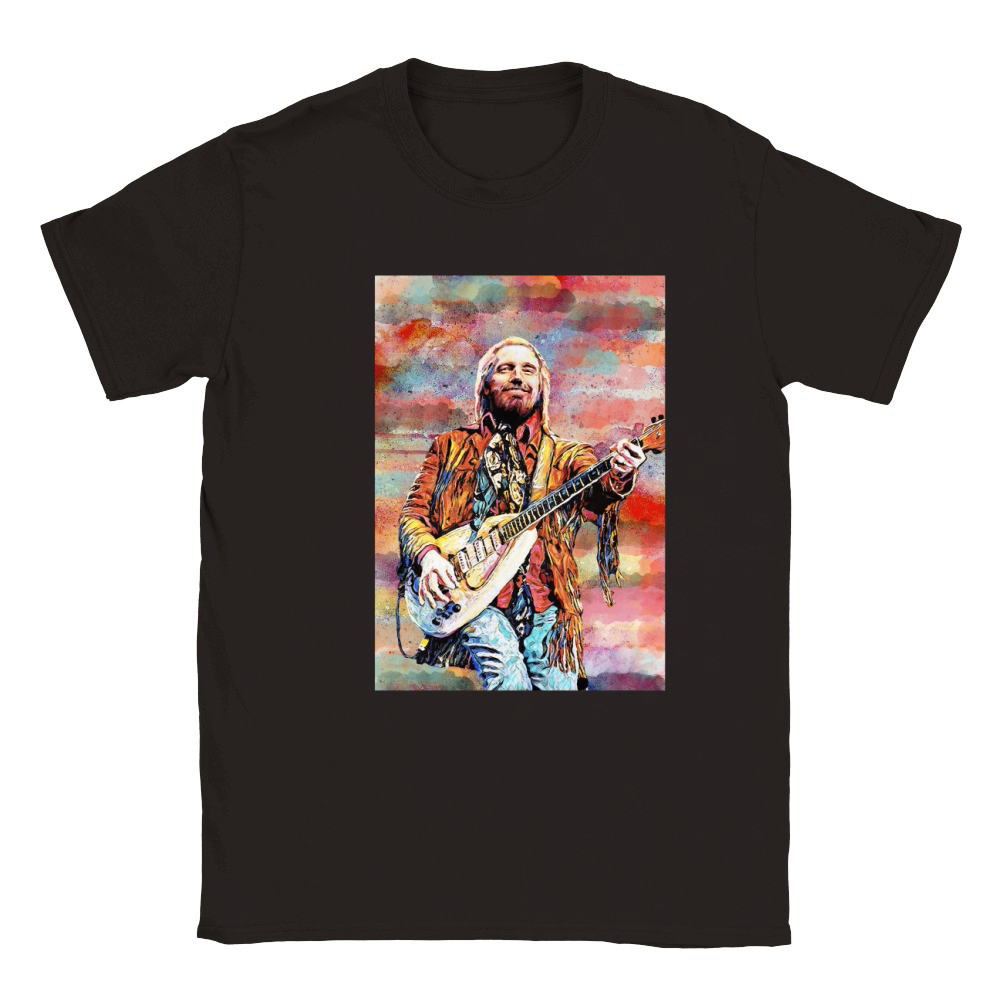 Tom Petty - Unisex Long Sleeve Classic Kids Crewneck T-shirt