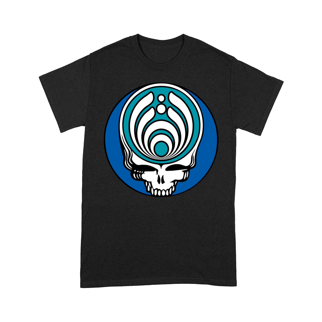 Bassnectar Blue Skull Head Comfort T-shirt
