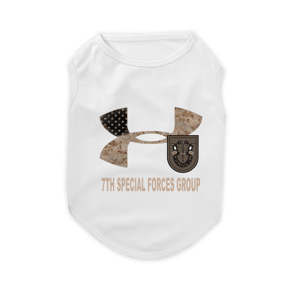 7th Special Forces Group Pet T-Shirt