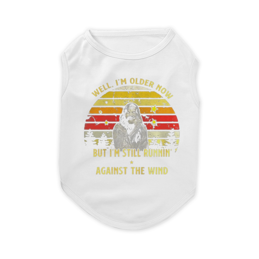 Bob Seger Well Im Older Now But Im Still Running Against The Wind Shirt Pet T-Shirt