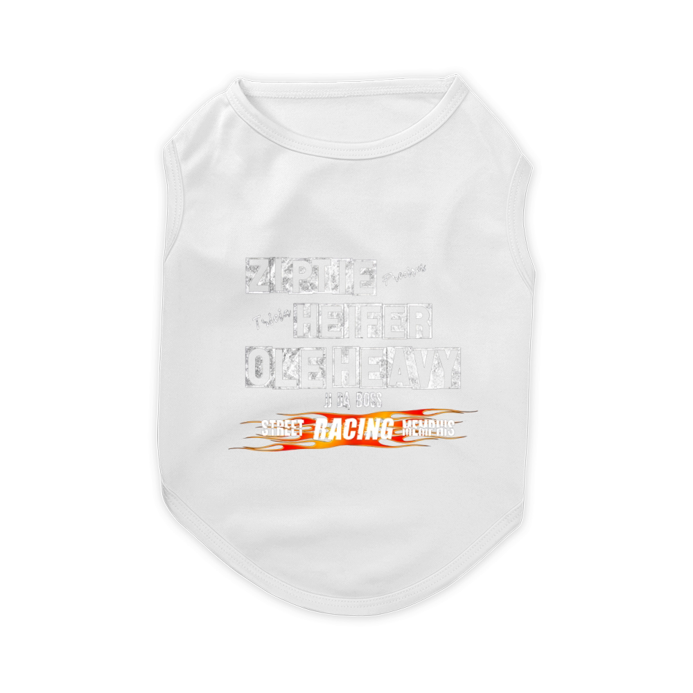 Ole Heavy Ziptie Heifer, Street racing, Outlaws, Memphis, JJ Pet T-Shirt