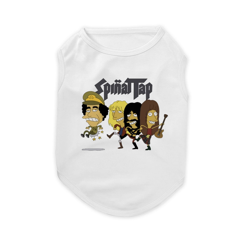 Simpsons Spinal Tap Tour Shirt Pet T-Shirt