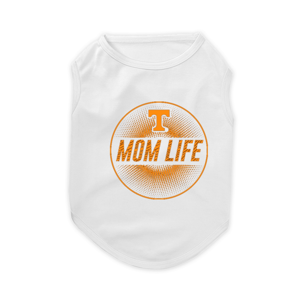 Tennessee Volunteers Mom - Ladies Flowy Tank Pet T-Shirt