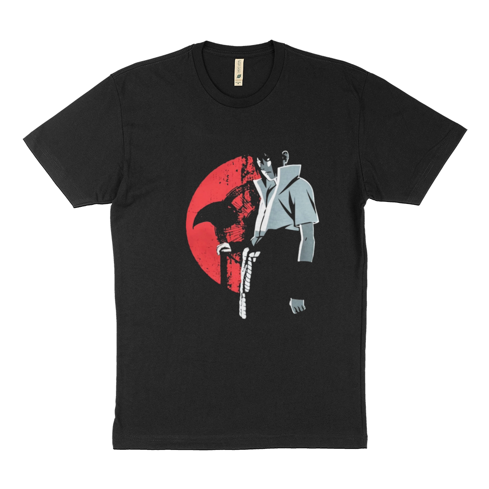 Anime - Naruto - Sasuke Sustainable T-Shirt