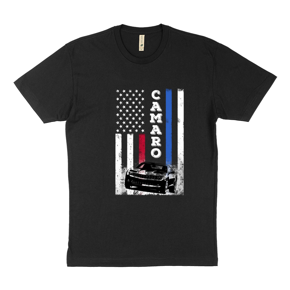 Camaro lover - American flag T-shirt Sustainable T-Shirt