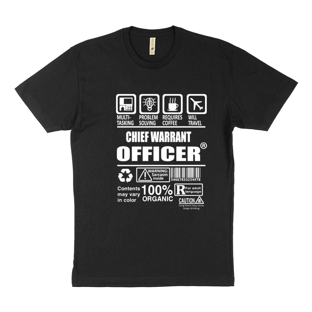 CHIEF WARRANT OFFICER TSHIRT HOODIE Sustainable T-Shirt