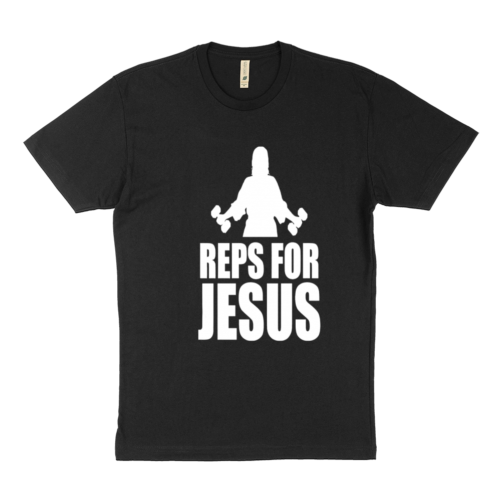 Jesus - Reps for jesus T - Mens Premium T-Shirt Sustainable T-Shirt