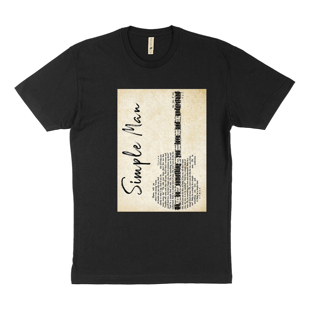 simple man guitar Sustainable T-Shirt