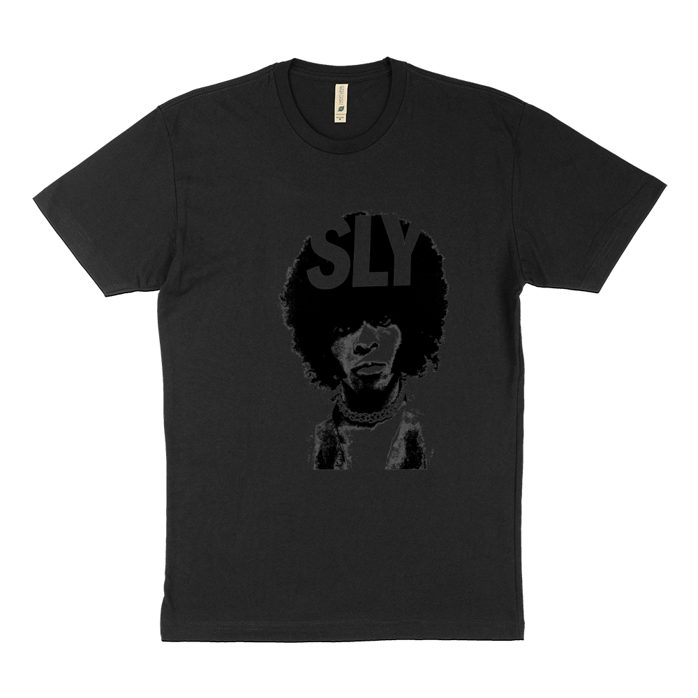 SLy Stone Portrait TShirt Sustainable T-Shirt